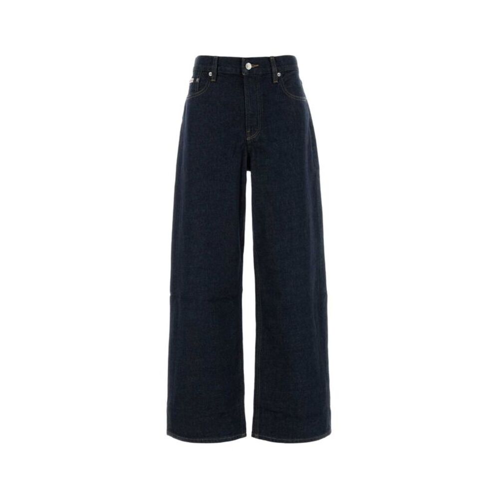 Calvin Klein Collection Women Denim Wide-Leg Jeans